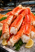 🦀 Ultimate King Crab Feast Bundle – Large King Crab Legs Packed With Tender Meat + FREE Seafood Gifts
